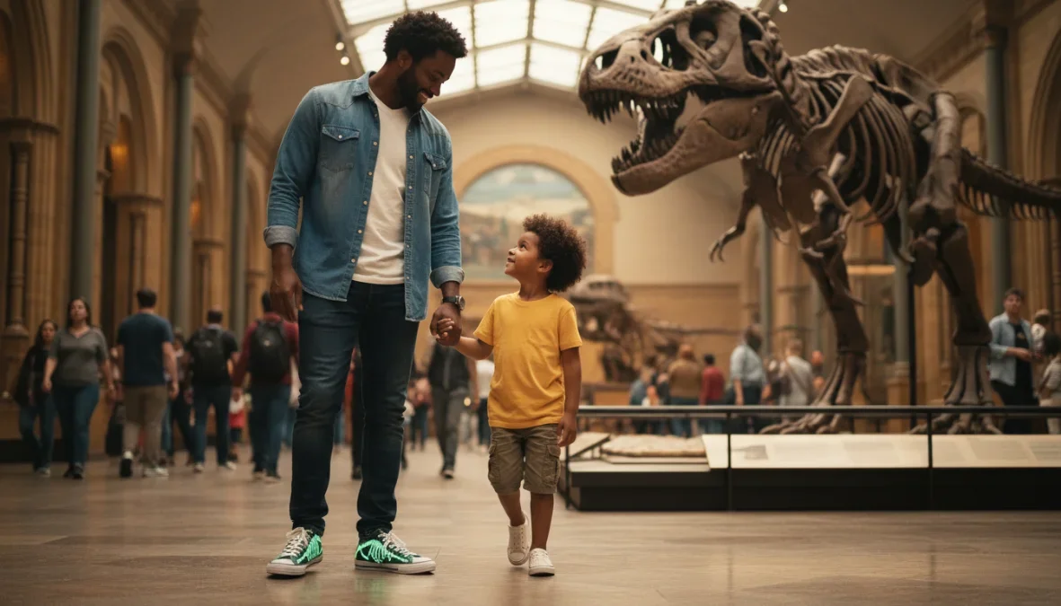 Beyond the Tie: Custom Dinosaur Fossil Sneakers for a Unique Father’s Day 2026 Gift - Illustration 3