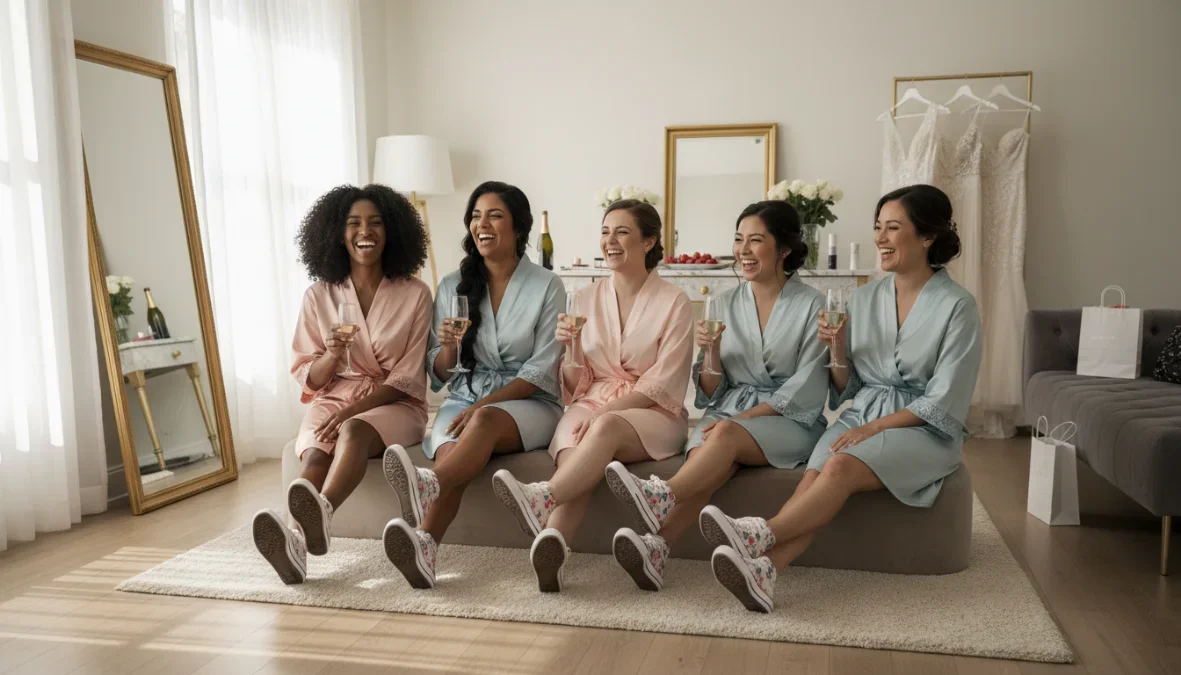 Walking Down the Aisle in Comfort: The 2026 Guide to Embroidered Bridal Sneakers - Illustration 1